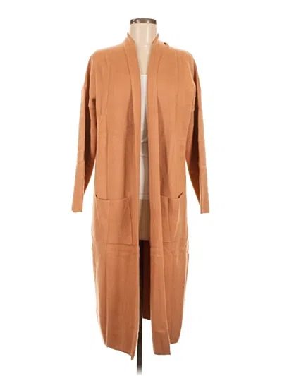 Pre-owned Unbranded Cardigan Sweater In Brown