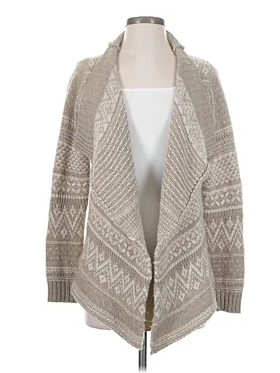 Pre-owned Unbranded Cardigan Sweater In Brown