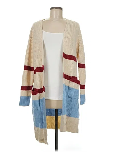 Pre-owned Unbranded Cardigan Sweater In Brown