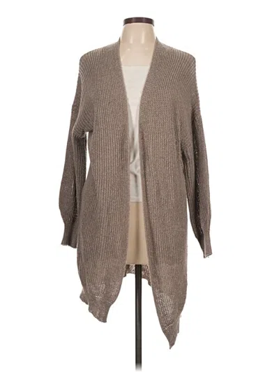 Pre-owned Unbranded Cardigan Sweater In Brown