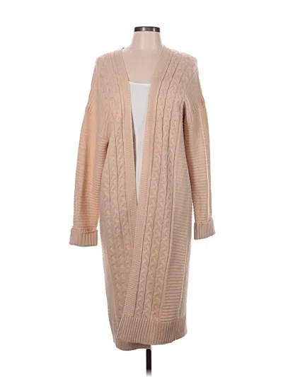 Pre-owned Unbranded Cardigan Sweater In Brown