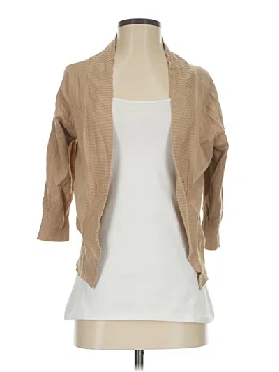 Pre-owned Unbranded Cardigan Sweater In Brown