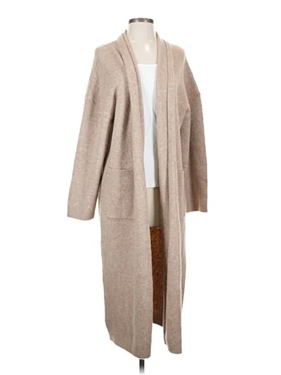 Pre-owned Unbranded Cardigan Sweater In Brown