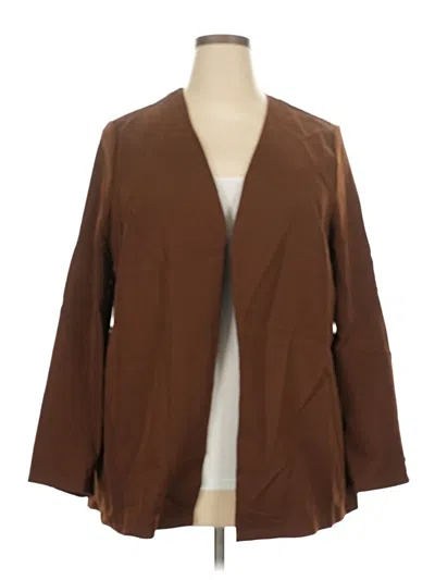 Pre-owned Unbranded Cardigan Sweater In Brown