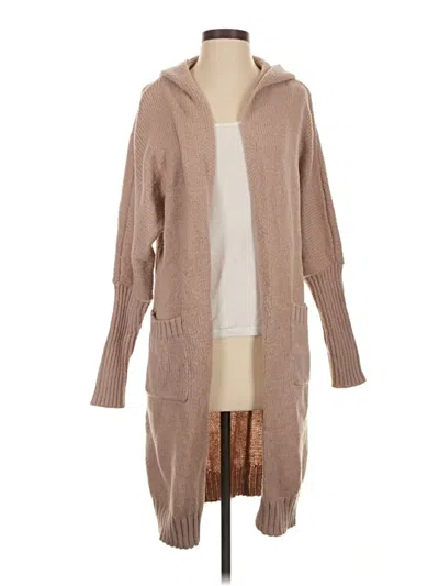 Pre-owned Unbranded Cardigan Sweater In Brown
