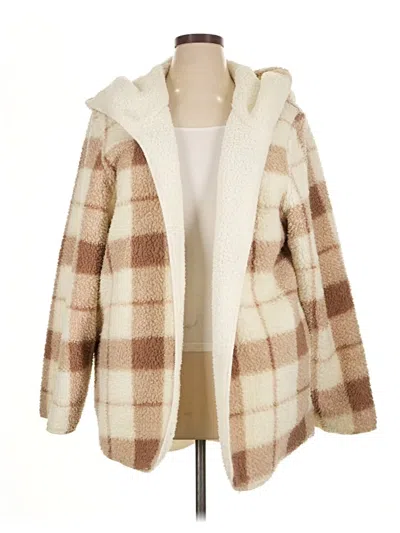 Pre-owned Unbranded Cardigan Sweater In Brown