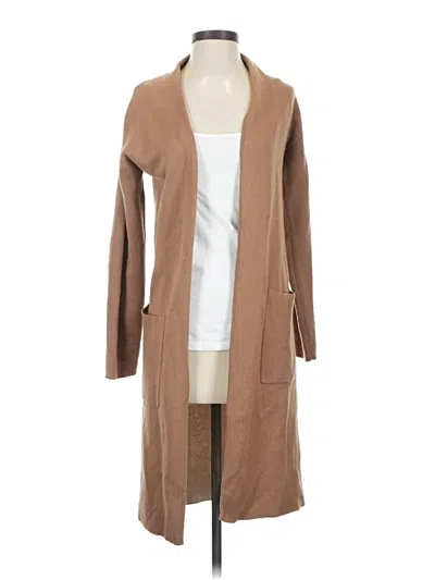 Pre-owned Unbranded Cardigan Sweater In Brown