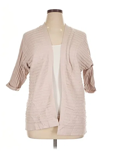 Pre-owned Unbranded Cardigan Sweater In Brown
