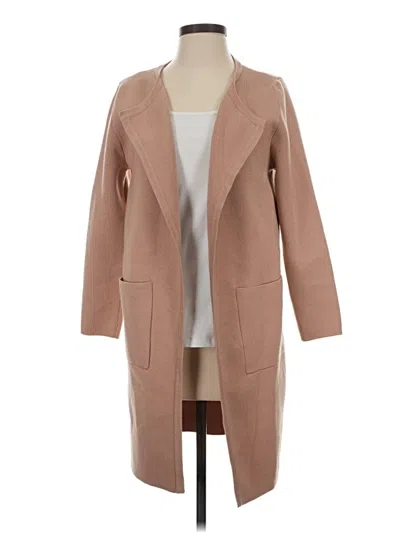 Pre-owned Unbranded Cardigan Sweater In Brown