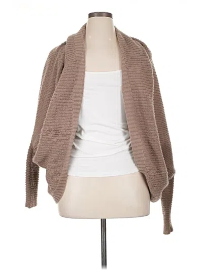 Pre-owned Unbranded Cardigan Sweater In Brown