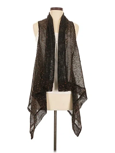 Pre-owned Unbranded Cardigan Sweater In Brown