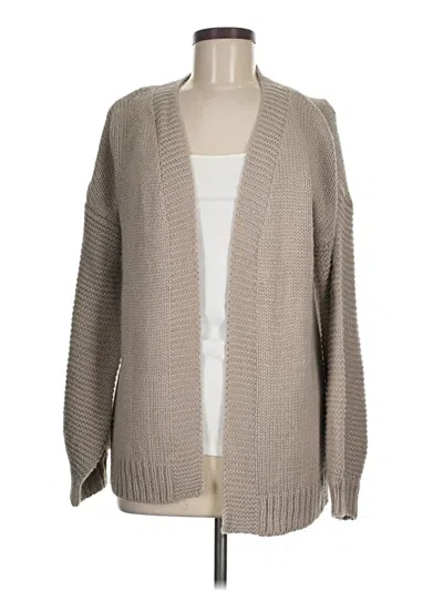 Pre-owned Unbranded Cardigan Sweater In Brown