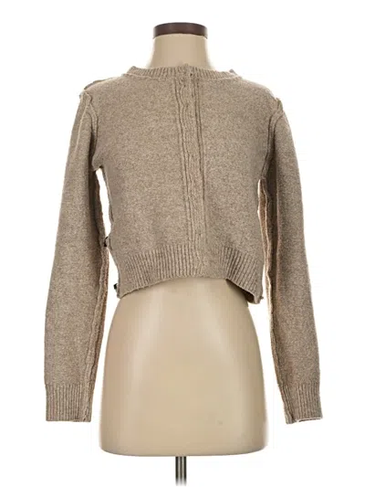 Pre-owned Unbranded Cardigan Sweater In Brown