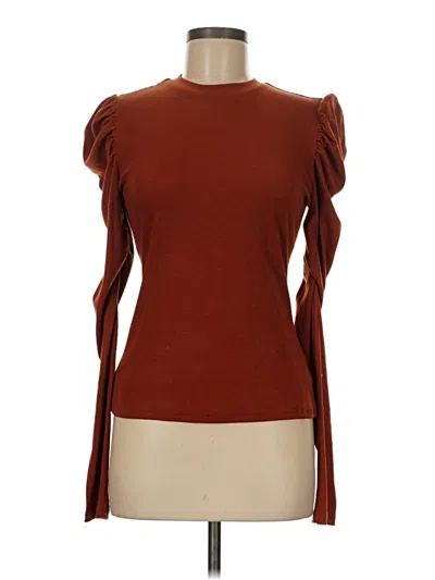 Pre-owned Unbranded Cardigan Sweater In Brown