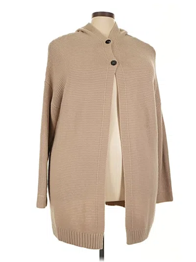 Pre-owned Unbranded Cardigan Sweater In Brown