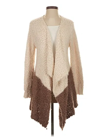 Pre-owned Unbranded Cardigan Sweater In Brown