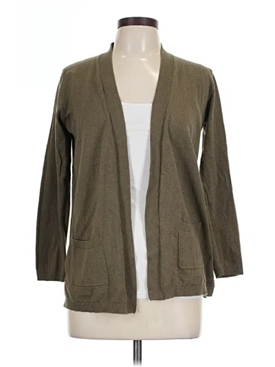 Pre-owned Unbranded Cardigan Sweater In Brown