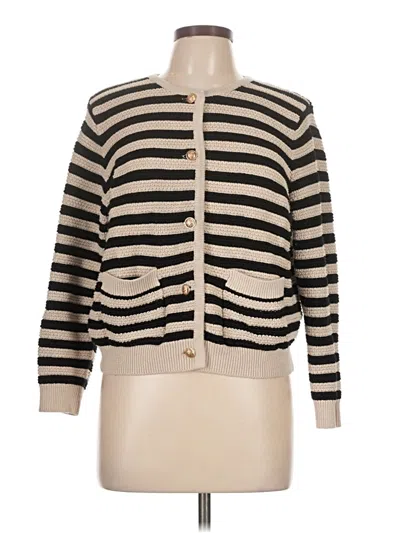 Pre-owned Unbranded Cardigan Sweater In Brown