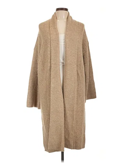 Pre-owned Unbranded Cardigan Sweater In Brown