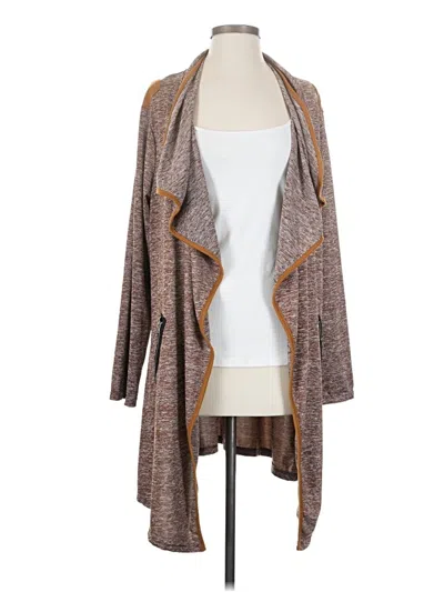 Pre-owned Unbranded Cardigan Sweater In Brown