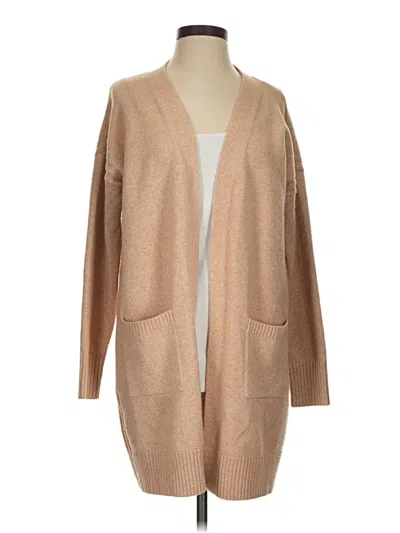 Pre-owned Unbranded Cardigan Sweater In Brown