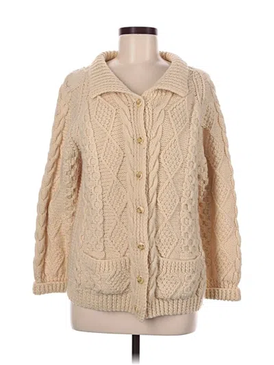 Pre-owned Unbranded Cardigan Sweater In Brown