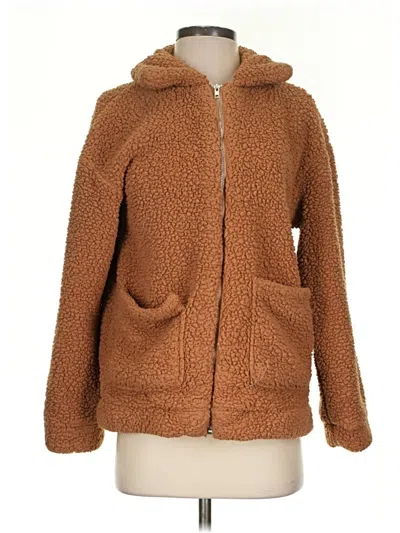 Pre-owned Unbranded Cardigan Sweater In Brown
