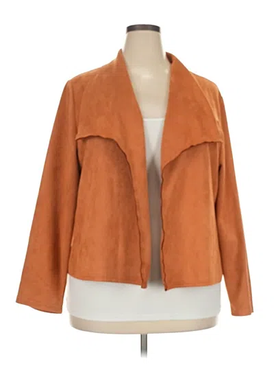 Pre-owned Unbranded Cardigan Sweater In Brown
