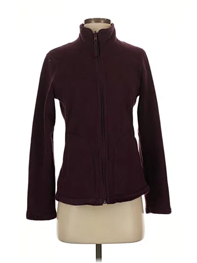 Pre-owned Unbranded Cardigan Sweater In Burgundy