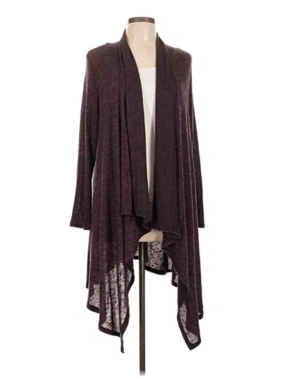 Pre-owned Unbranded Cardigan Sweater In Burgundy