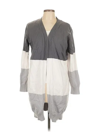 Pre-owned Unbranded Cardigan Sweater In Gray