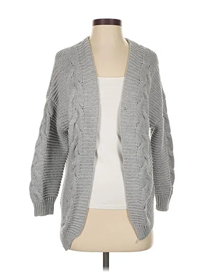 Pre-owned Unbranded Cardigan Sweater In Gray