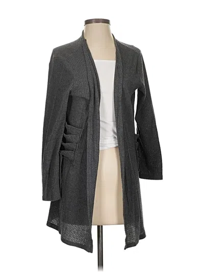 Pre-owned Unbranded Cardigan Sweater In Gray