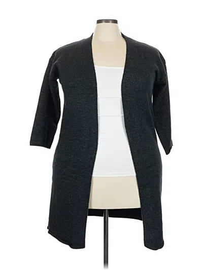 Pre-owned Unbranded Cardigan Sweater In Gray