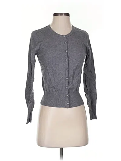 Pre-owned Unbranded Cardigan Sweater In Gray