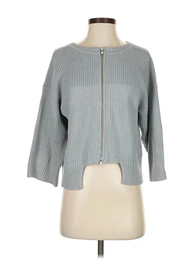 Pre-owned Unbranded Cardigan Sweater In Gray