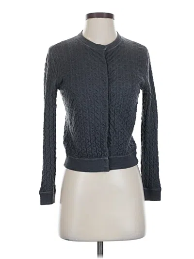 Pre-owned Unbranded Cardigan Sweater In Gray