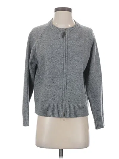 Pre-owned Unbranded Cardigan Sweater In Gray