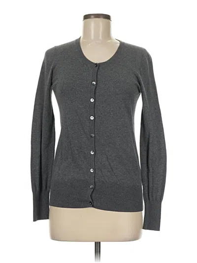 Pre-owned Unbranded Cardigan Sweater In Gray