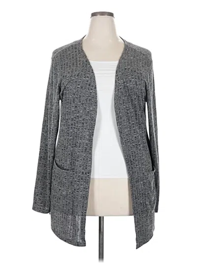 Pre-owned Unbranded Cardigan Sweater In Gray