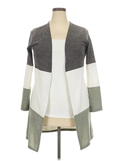 Pre-owned Unbranded Cardigan Sweater In Gray