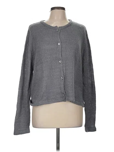 Unbranded Cardigan Sweater In Gray