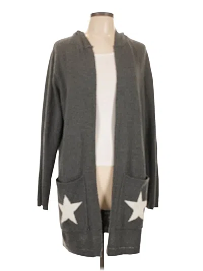 Pre-owned Unbranded Cardigan Sweater In Gray