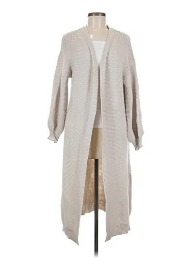 Pre-owned Unbranded Cardigan Sweater In Gray