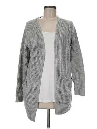 Pre-owned Unbranded Cardigan Sweater In Gray