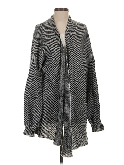Pre-owned Unbranded Cardigan Sweater In Gray
