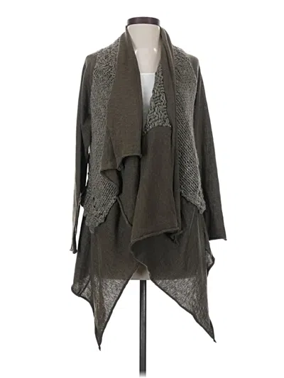 Pre-owned Unbranded Cardigan Sweater In Gray