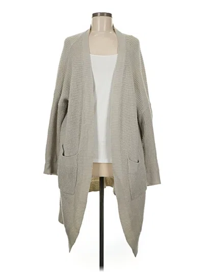 Pre-owned Unbranded Cardigan Sweater In Gray