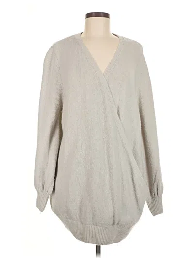 Pre-owned Unbranded Cardigan Sweater In Gray