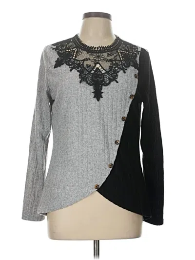 Pre-owned Unbranded Cardigan Sweater In Gray